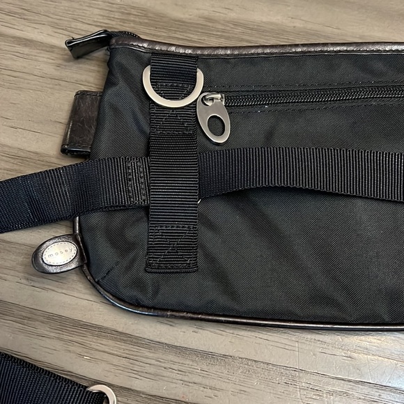 MOSEY BLACK ADJUSTABLE CROSSBODY/BELT BAG - Picture 3 of 16